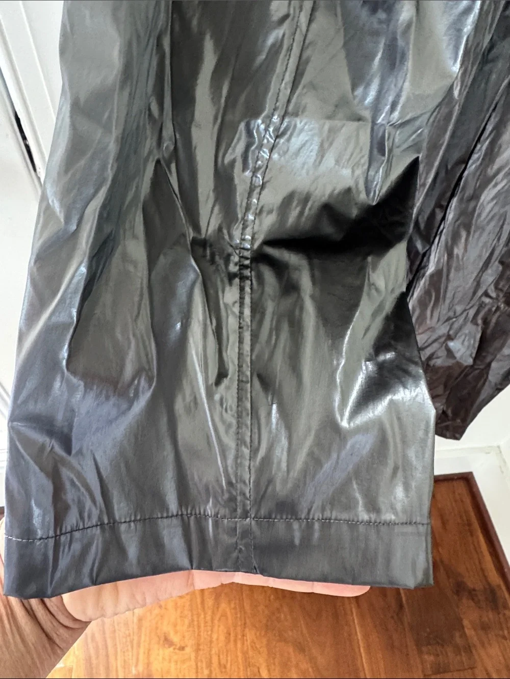 Alo Metallic Break Line Trench Size XS